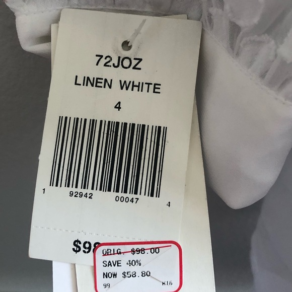 French Connection White Blouse - Picture 5 of 5